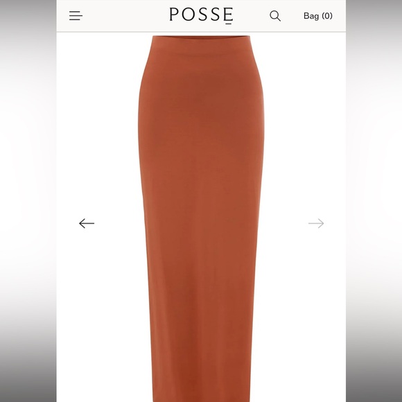 POSSE Mason Maxi Skirt - Picture 1 of 8